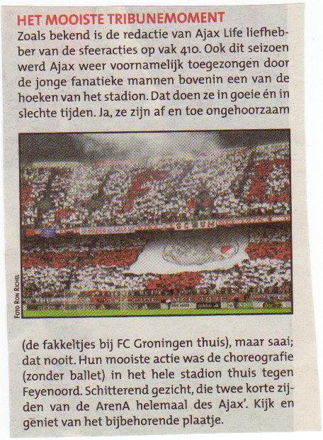 MOOISTE TRIBUNE MOMENT AJAXLIFE